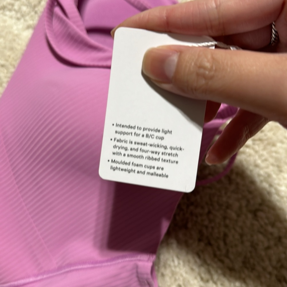 Lululemon Bra B/C *Ribbed - Picture 6 of 6